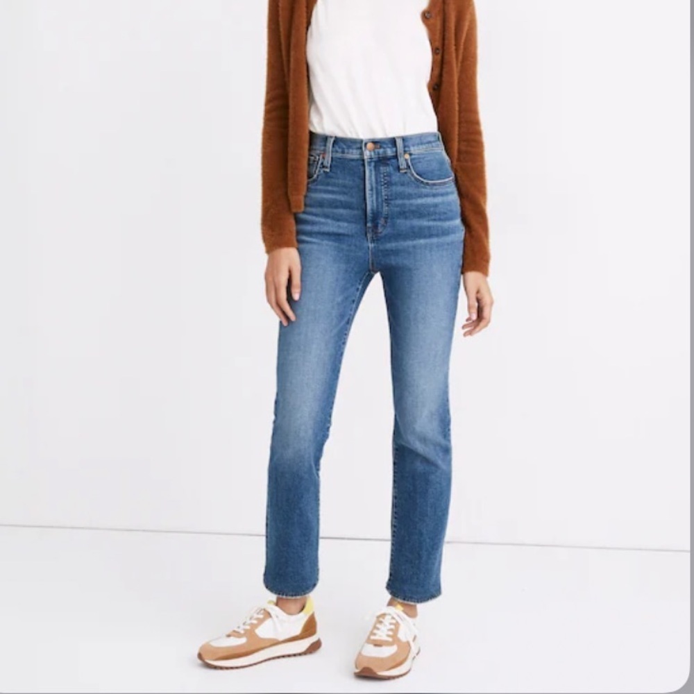MADEWELL Slim Demi-Boot Jeans in Northaven Wash